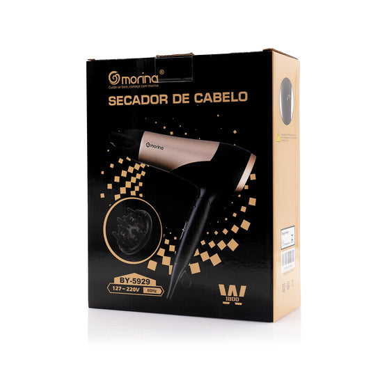 Secador  de cabelo Morina – Potência e Cuidado para Seus Cabelos